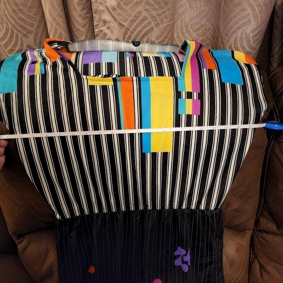 80s Striped Italian Dress - Picture 7 of 8